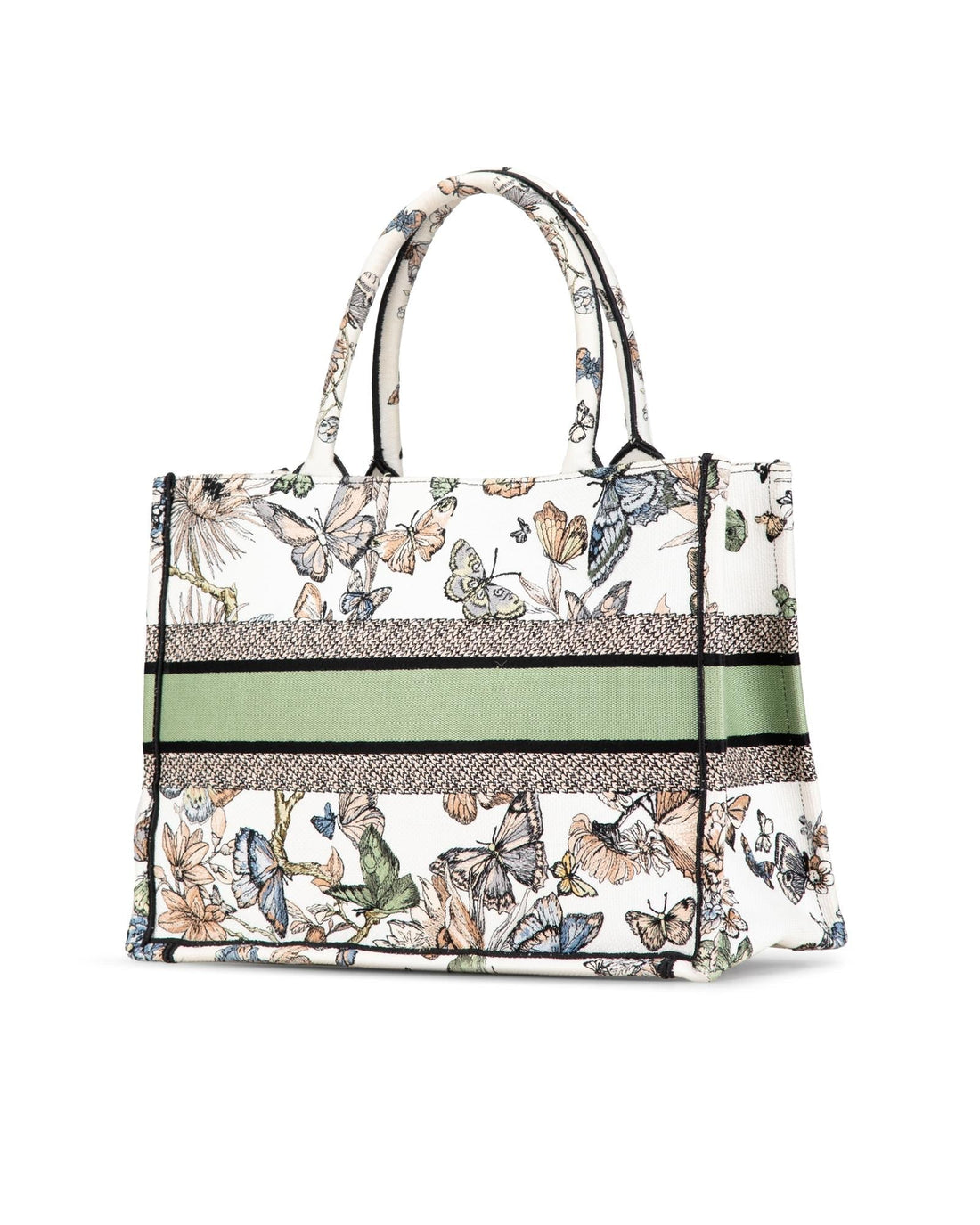 Medium Embroidered Toile de Jouy Mexico Book Tote