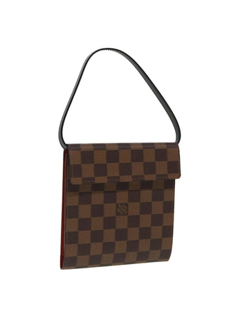 Damier Ebene CD Case with  Monogram Pattern