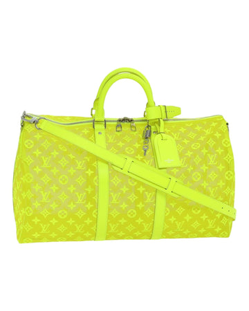 Monogram Mesh Keepall Bandouliere 50 Bag
