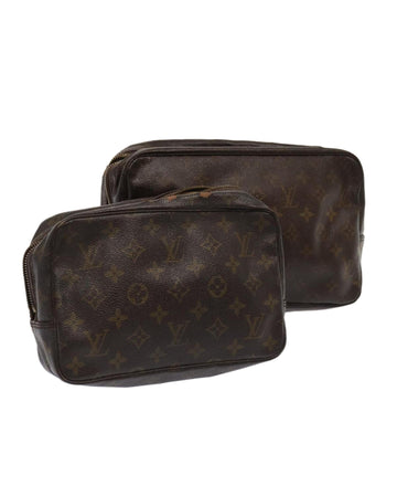 Monogram Trousse Toilette Clutch Bag 2-Piece Set