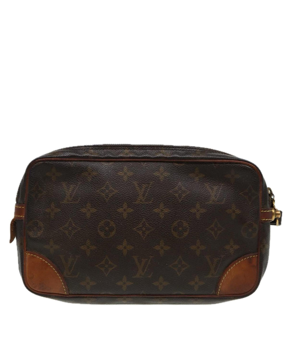 Monogram Clutch Bag with Wrist Strap