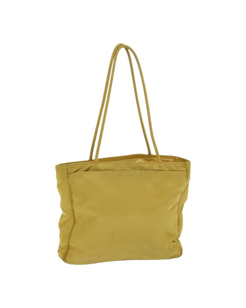 Nylon Tote Bag with Silver Accents