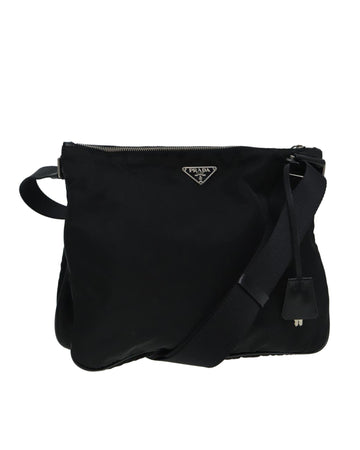 Nylon Shoulder Bag with Classic Design