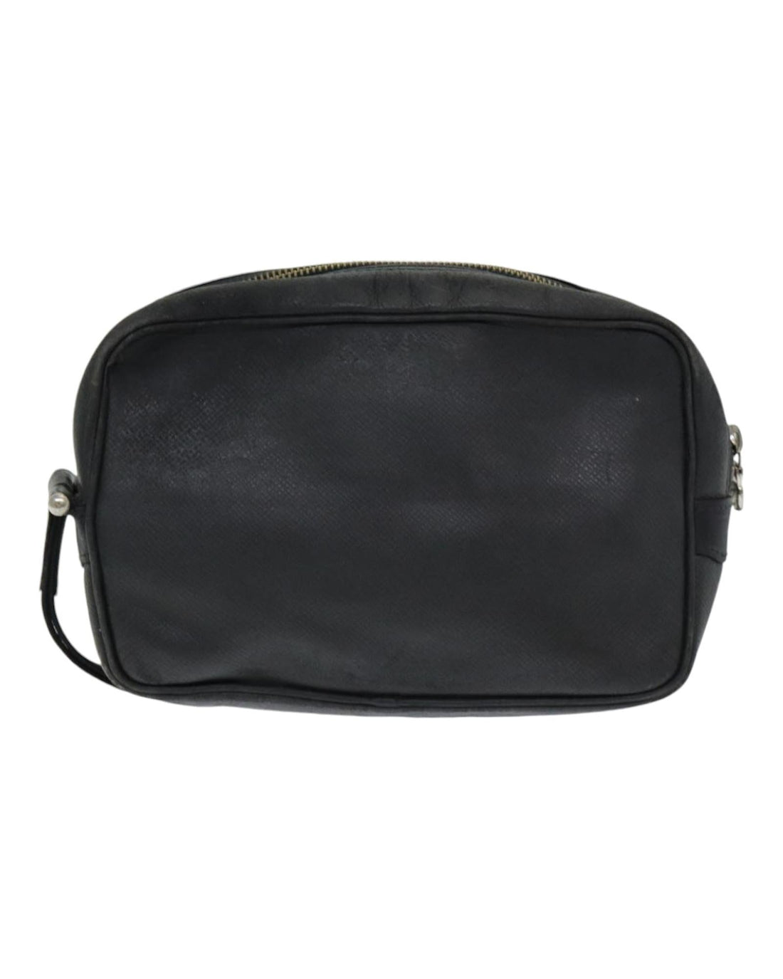 Taiga Leather Clutch Bag with  Detailing