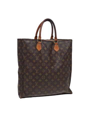 Monogram Canvas Sac Plat Hand Bag with Classic Design