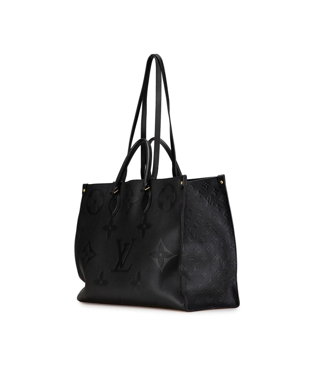 Monogram Empreinte Onthego GM Tote Bag with Multiple Straps and Spacious Interior