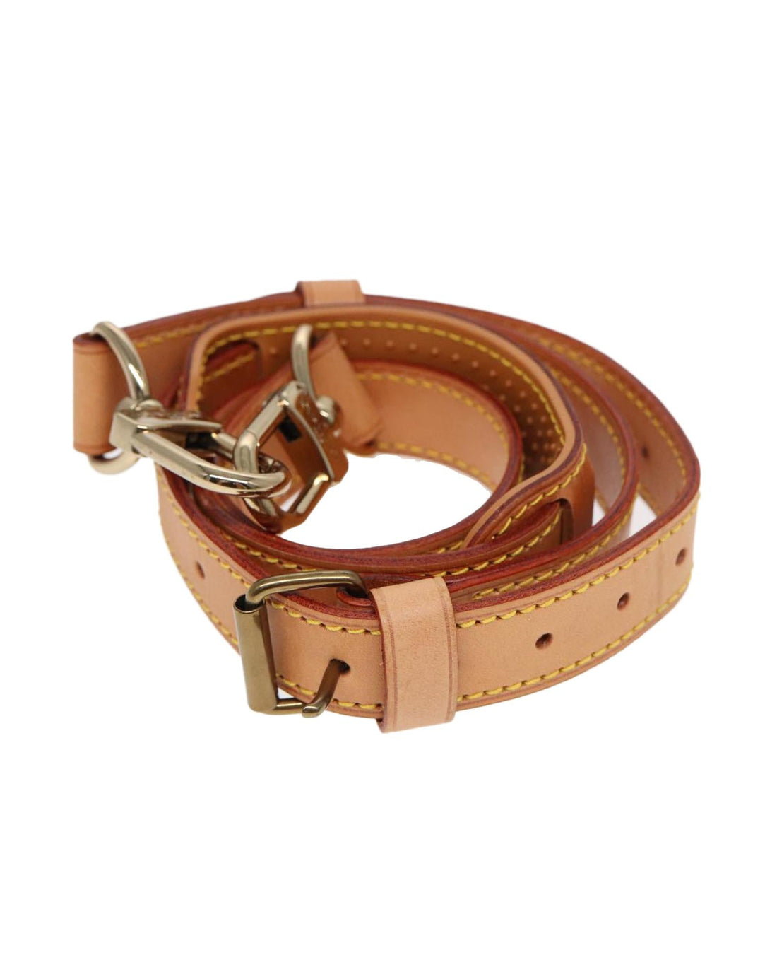 Adjustable Leather Shoulder Strap with Metal Fittings