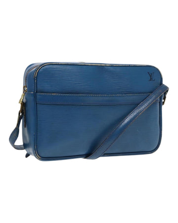 Epi Leather Shoulder Bag with Adjustable Strap