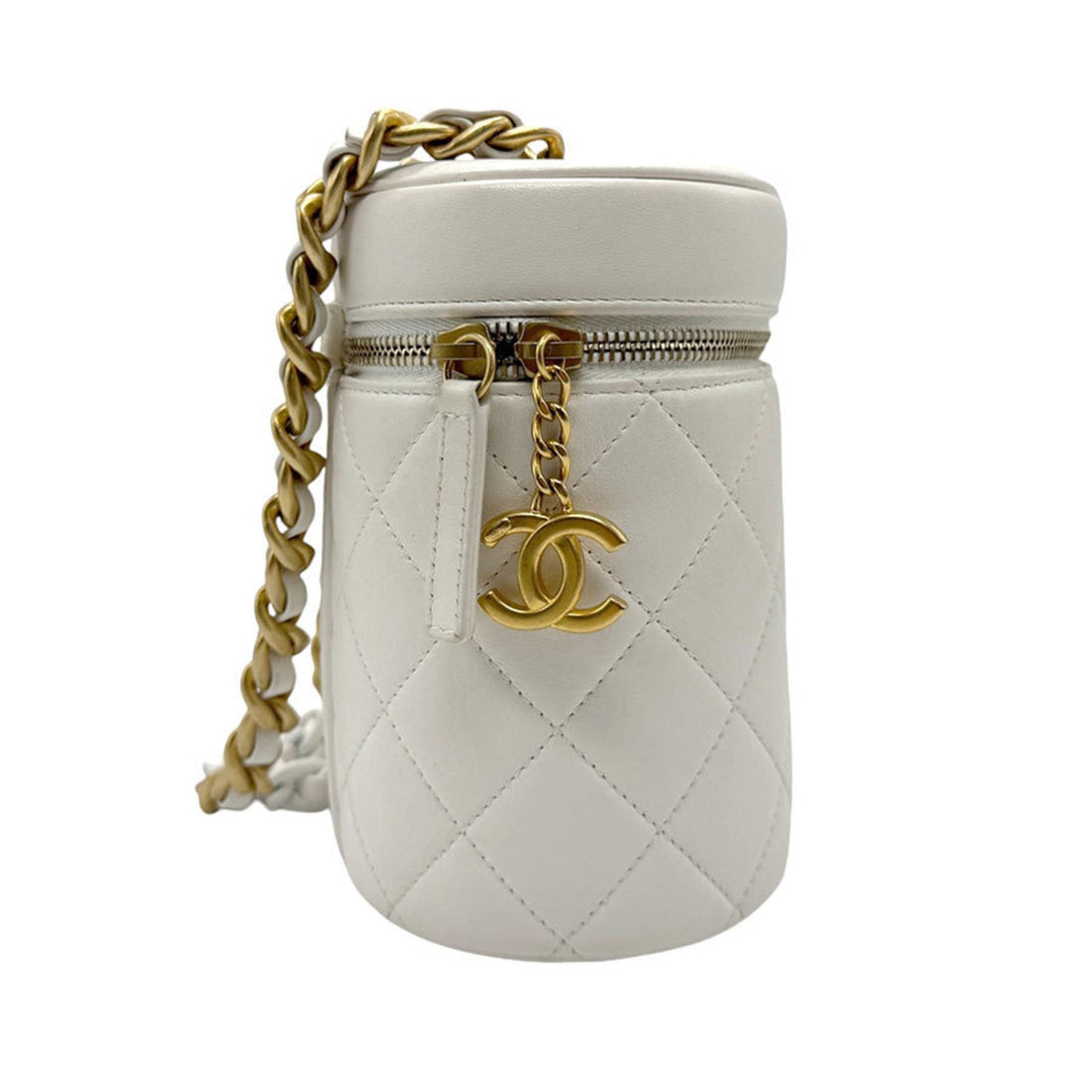 Chanel Vanity Case Quilted Leather