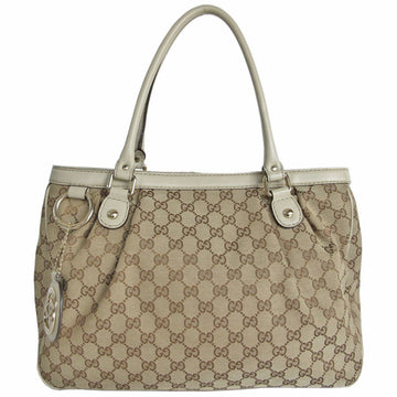GG Plus Tote Bag BeigeEbony
