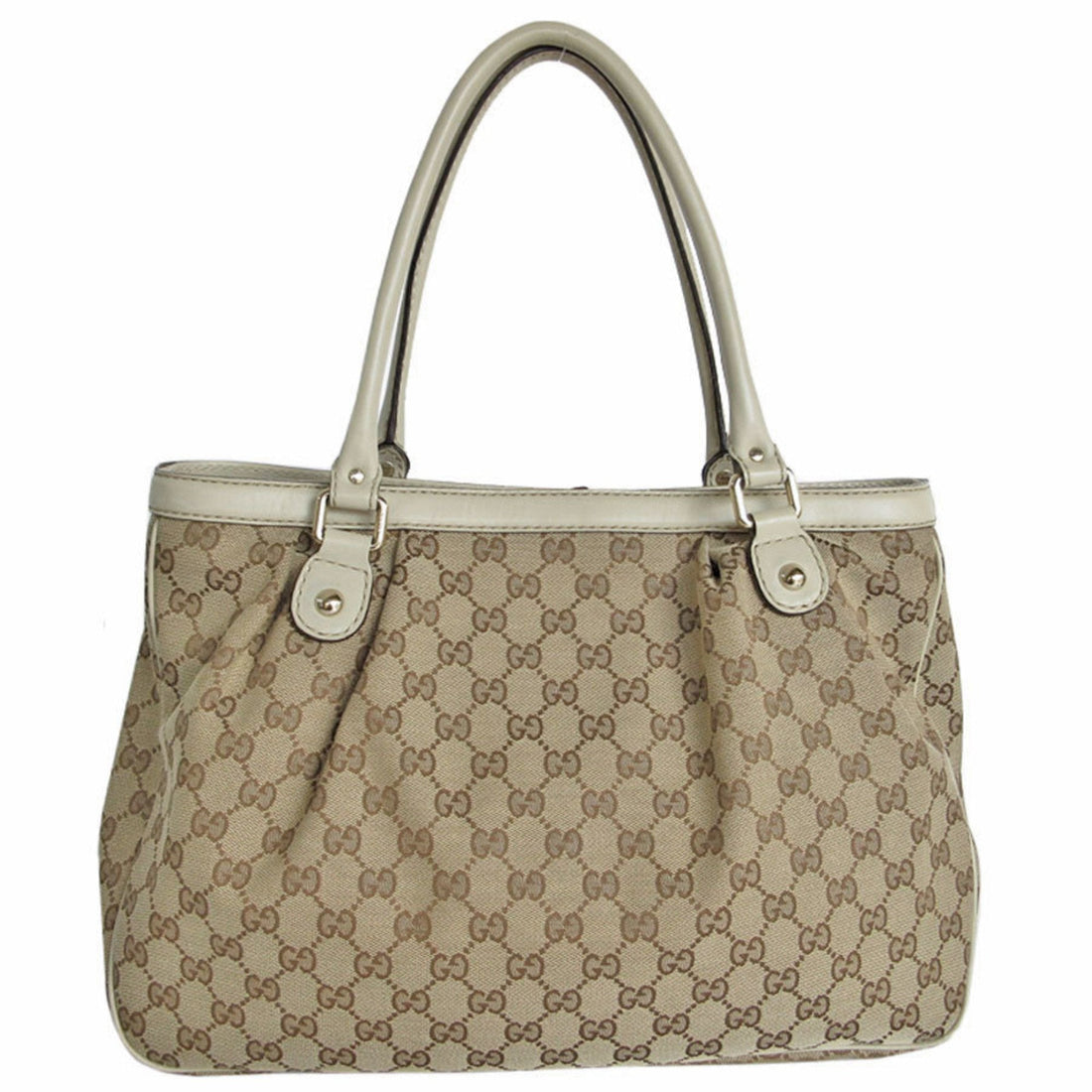 GG Plus Tote Bag BeigeEbony