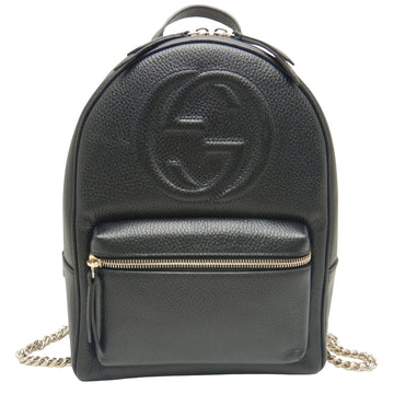 GG Marmont Small Leather Backpack