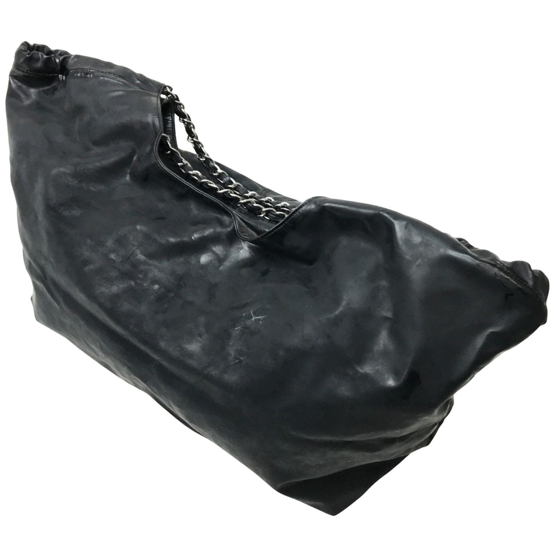 Chanel Tote Bag Leather Black