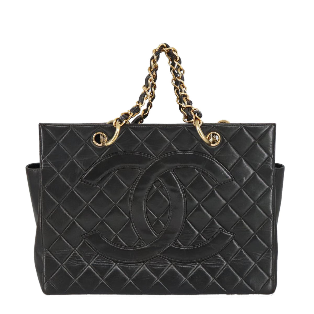 Classic Jumbo Tote Quilted Leather