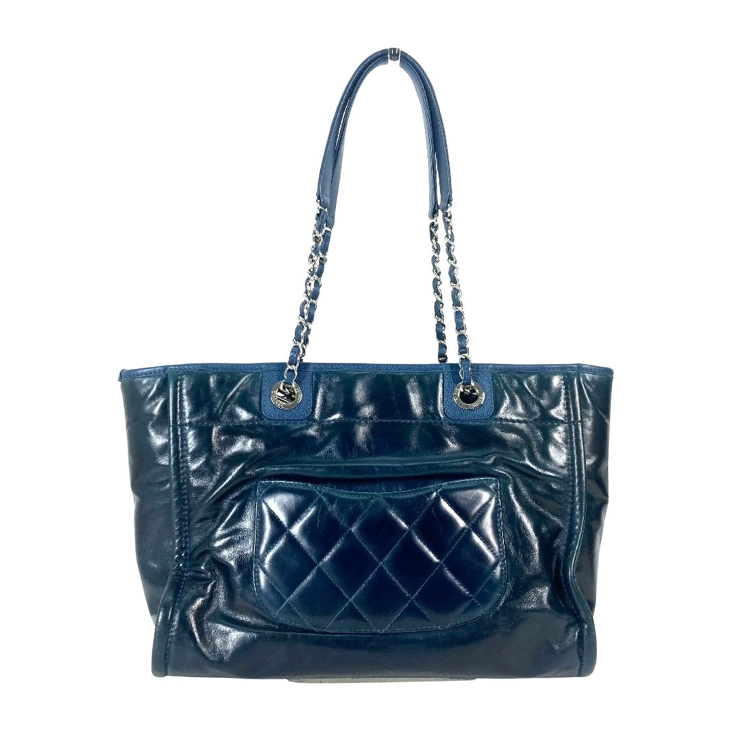 Embossed Leather Tote