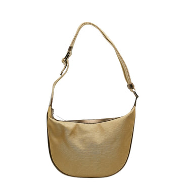 Gucci Beige Canvas Shoulder Bag