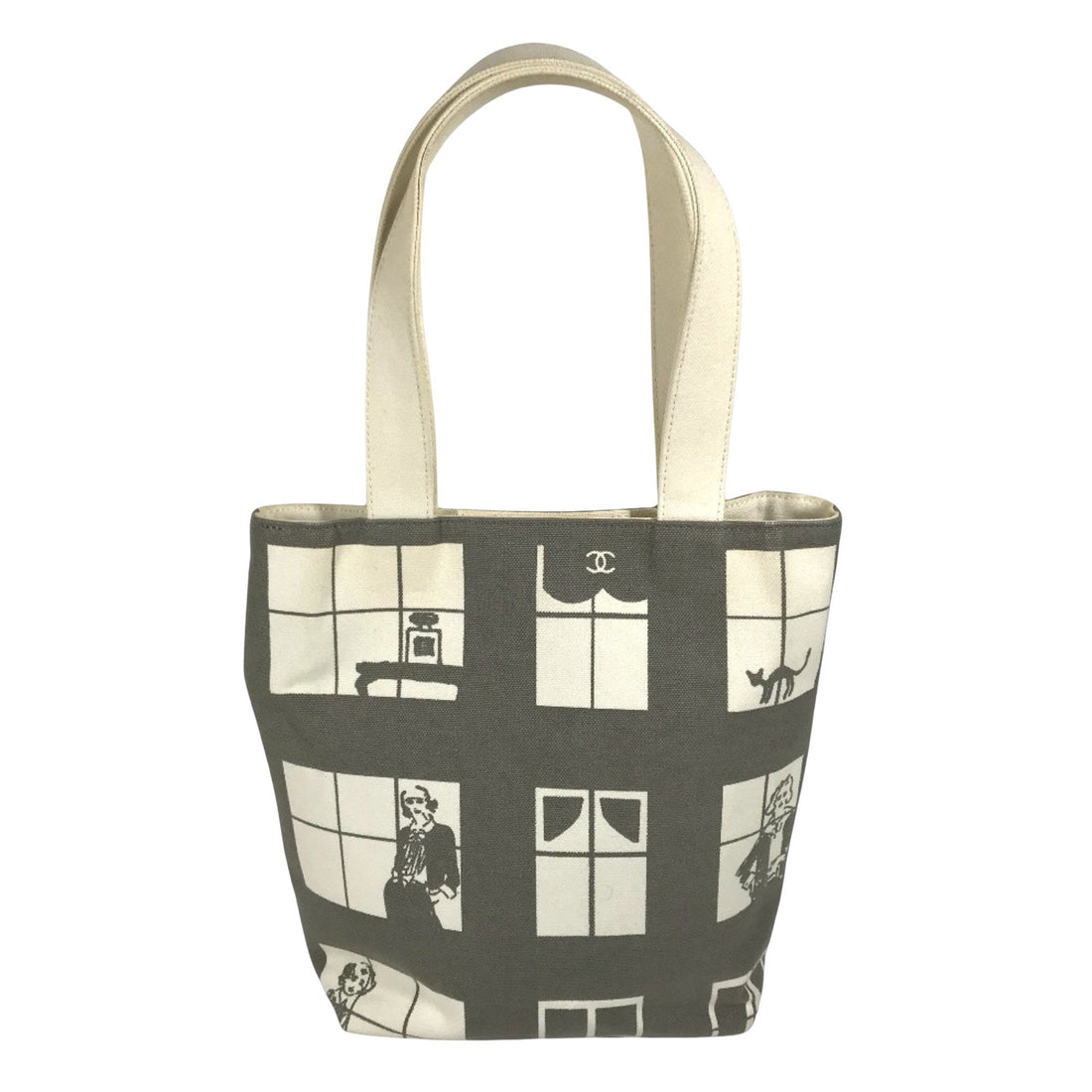 Window Scene Canvas Tote