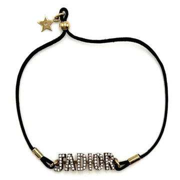 JAdior Bracelet Black Cord Rhinestone