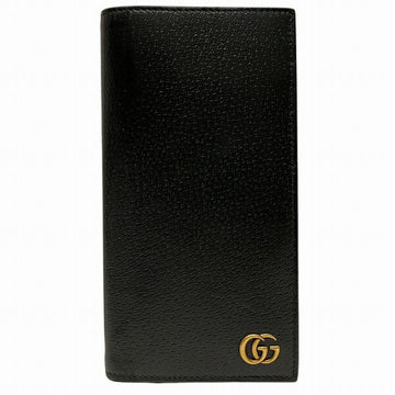 Quilted Leather Wallet with Box and Dust Bag
