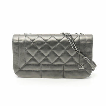 Leather Designer Handbag with Coco Mark Detailing