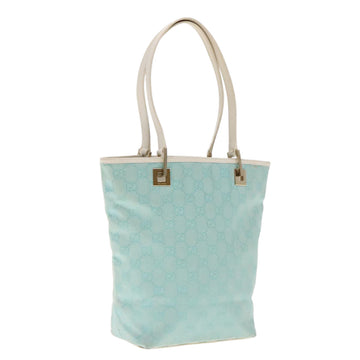 GG Monogram Tote Light Blue Style