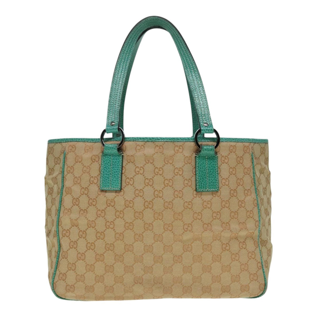 GG Plus Tote BeigeGreen