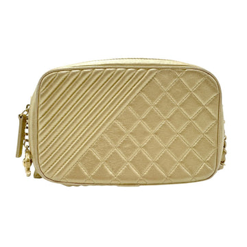 Leather Camera Bag with Metal Fittings