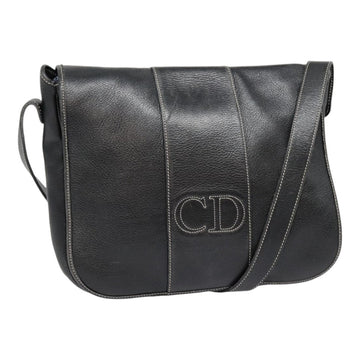 Dior Saddle Bag Black Leather Messenger