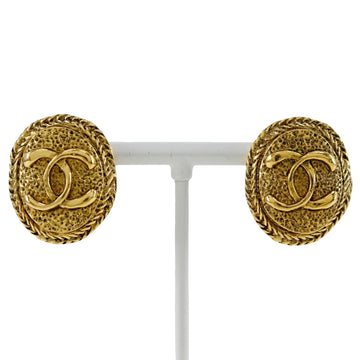 CC Logo Earrings GoldTone