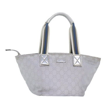 GG Plus Tote Silver Tote Model Silver