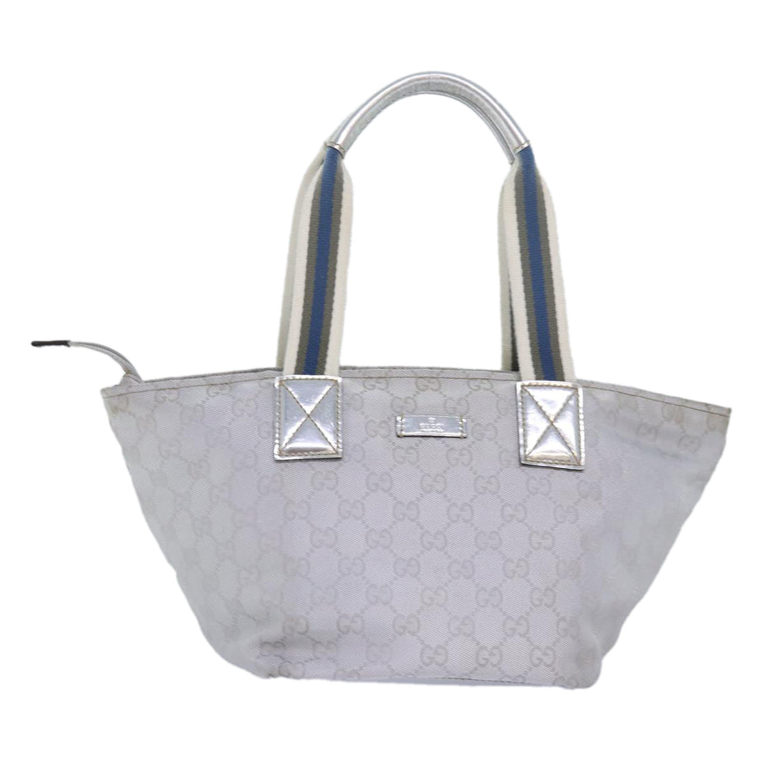 GG Plus Tote Silver Tote Model Silver