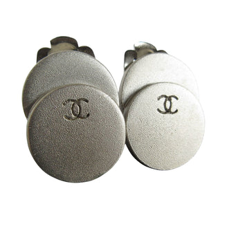 CC Logo Earrings Silver