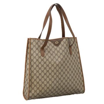 Vintage GG Canvas Tote BeigeBrown