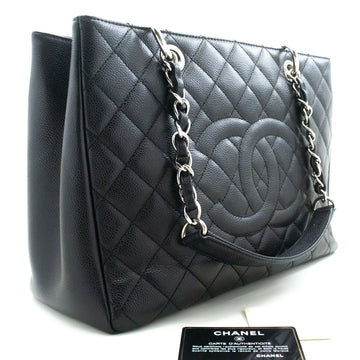Classic Jumbo Tote Black Caviar Leather