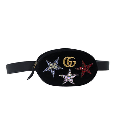 Velvet Belt Bag Crystal Stars