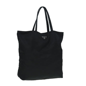 Nylon Tote Bag Black Style