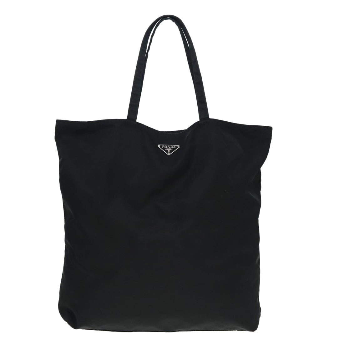 Nylon Tote Bag Black Style