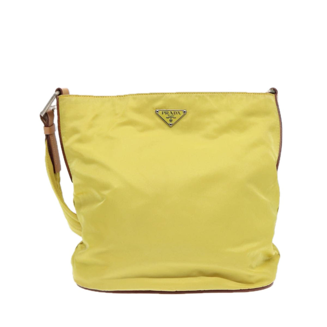 Nylon Crossbody Bag Yellow