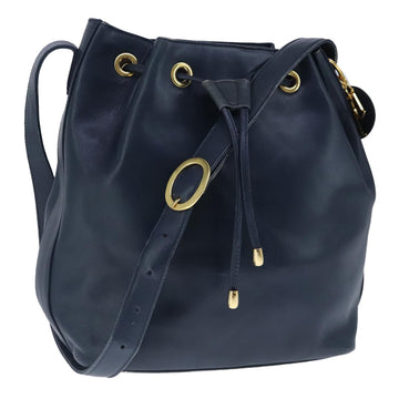 Diorissimo Bucket Bag Leather Shoulder Bag