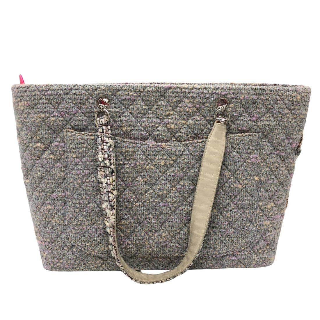Tweed Tote Bag A92734 Y01864