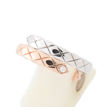 Coco Crush TwoTone Diamond Ring