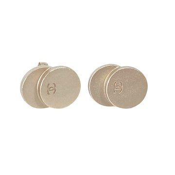 Double Circle Stud Earrings