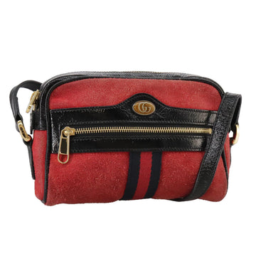 Suede Ophidia Shoulder Bag from Italy