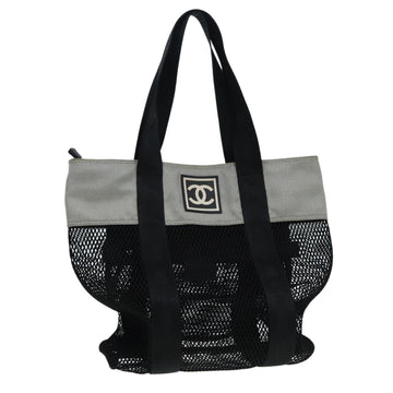 Mesh Tote Grey and Black Style