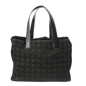 Shopping Tote Black Grid Style
