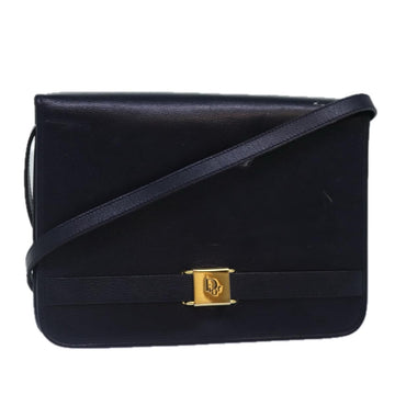 Vintage Leather Shoulder Bag Classic Flap