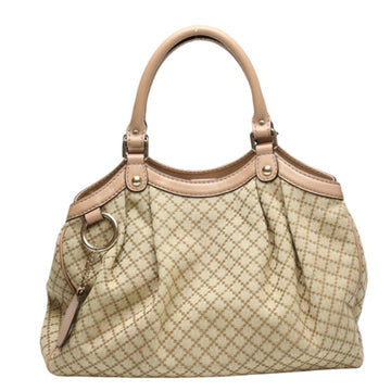 GG Crystal Medium Shoulder Bag Beige