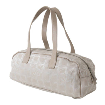 Beige Quilted Tote Luggage Style