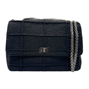 Vintage Quilted Designer Shoulder Bag with Guarantee Card