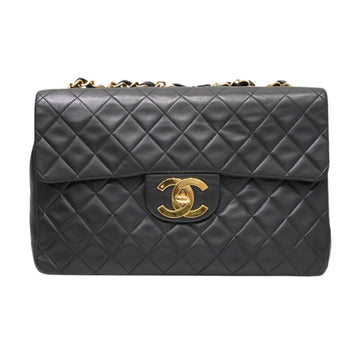Classic Jumbo Lambskin Shoulder Bag